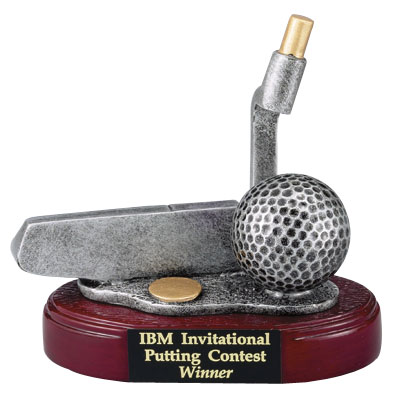 Putter Golf Trophy (4 1/2")